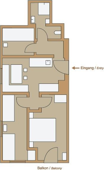 Appartement 4 Grundriss